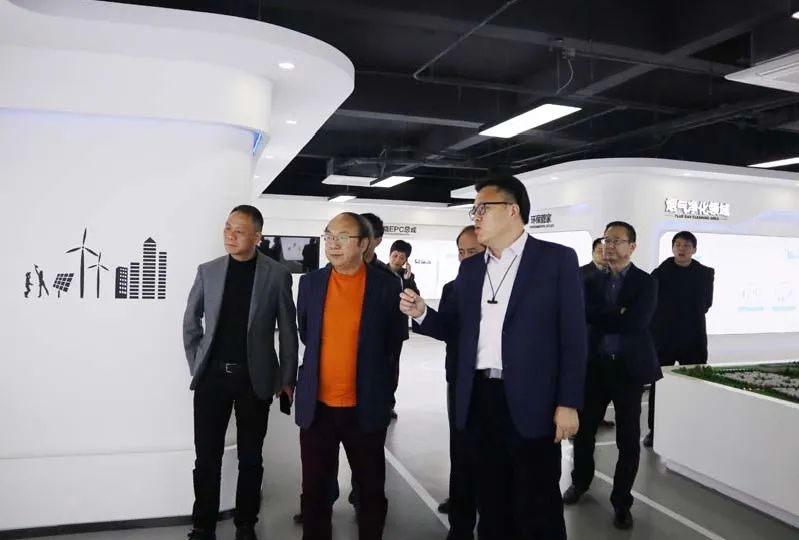 二次创业开新篇——常高新集团领导一行莅临雪浪环境参观调研